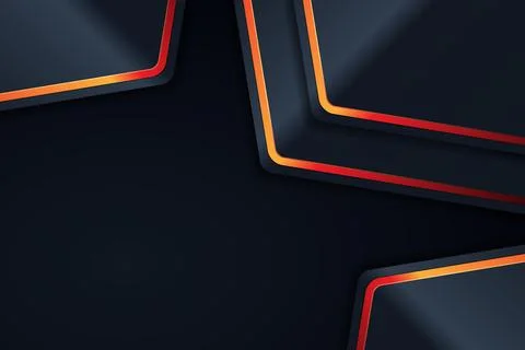 Gold Abstract vector background board for text and message design modern. v.. Stock Illustration