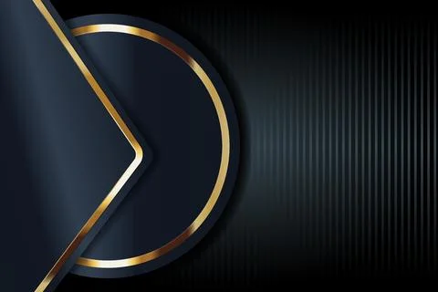 Gold Abstract vector background board for text and message design modern. v.. Stock Illustration