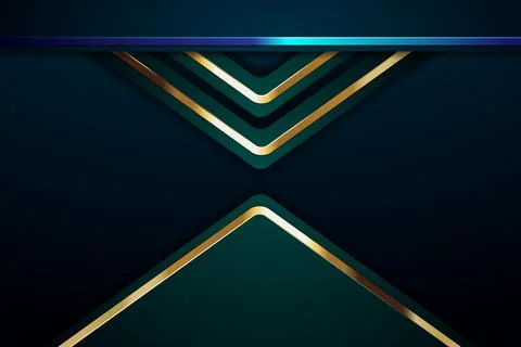 Gold Abstract vector background board for text and message design modern. v.. Stock Illustration