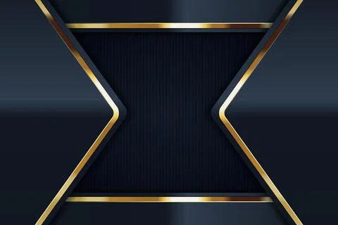 Gold Abstract vector background board for text and message design modern. v.. Stock Illustration