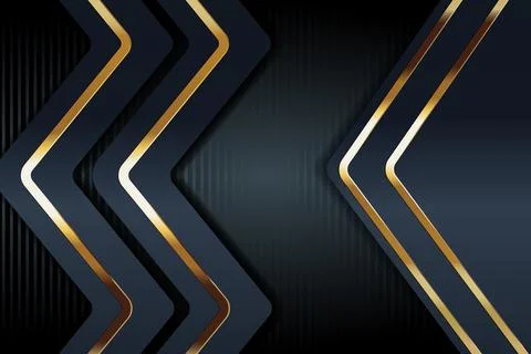 Gold Abstract vector background board for text and message design modern. v.. Stock Illustration