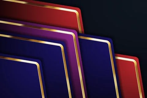 Gold Abstract vector background board for text and message design modern. v.. Stock Illustration