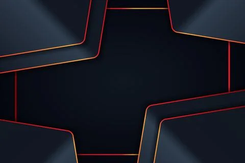 Gold Abstract vector background board for text and message design modern. v.. Stock Illustration