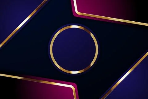 Gold Abstract vector background board for text and message design modern. v.. Stock Illustration