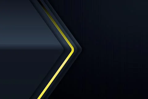 Gold Abstract vector background board for text and message design modern. v.. Stock Illustration