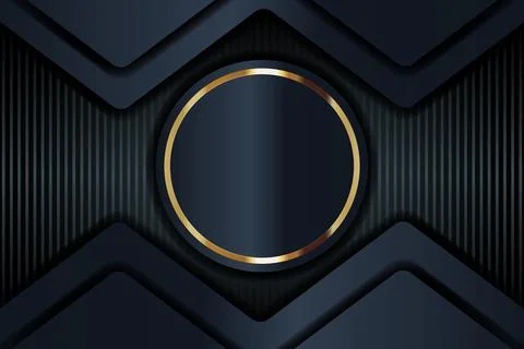 Gold Abstract vector background board for text and message design modern. v.. Stock Illustration