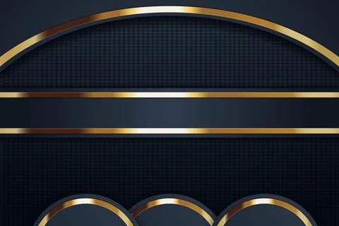 Gold Abstract vector background board for text and message design modern. v.. Stock Illustration