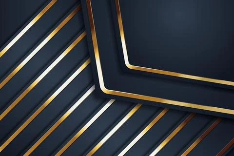 Gold Abstract vector background board for text and message design modern. v.. Stock Illustration