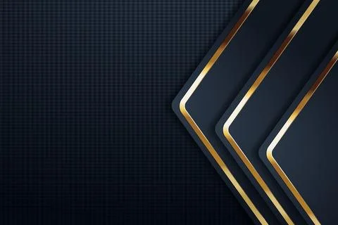 Gold Abstract vector background board for text and message design modern. v.. Stock Illustration