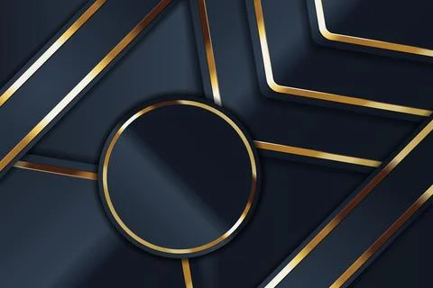 Gold Abstract vector background board for text and message design modern. v.. 스톡 일러스트