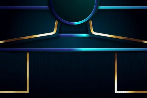 Gold Abstract vector background board for text and message design modern. v.. Stock Illustration