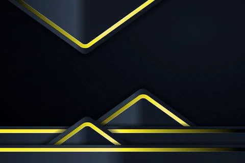 Gold Abstract vector background board for text and message design modern. v.. Stock Illustration