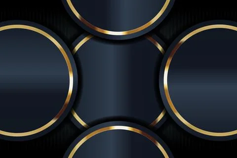 Gold Abstract vector background board for text and message design modern. v.. Stock Illustration