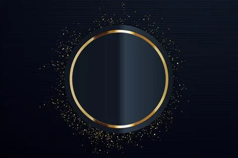 Gold Abstract vector background board for text and message design modern. v.. Stock-Illustration