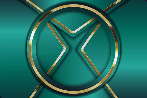 Gold Abstract vector background board for text and message design modern. v.. Stock Illustration