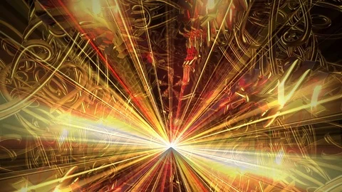 Gold Abstraction 4K 03 Stock Footage 82798785