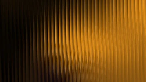 Gold Amber Glassy Gradient Wave Stripe Abstract Background Stock Footage 319652032