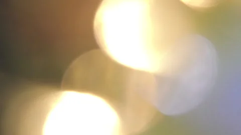 Gold and blue, dazzling, full screen, Bokeh, light, Video stock 320161235