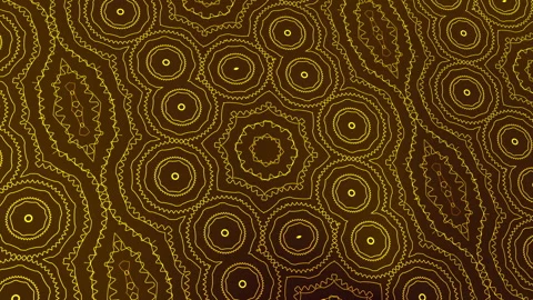 Gold and brown geometric pattern background. Stock Footage 290085640