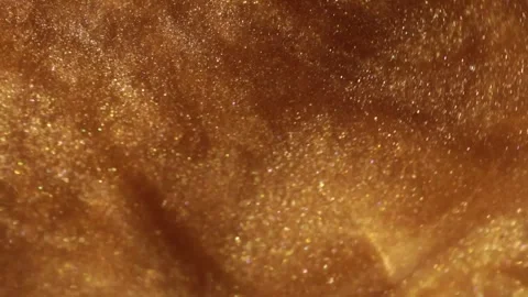 Gold and Copper Flowing Waves Background Stock Footage 335034482