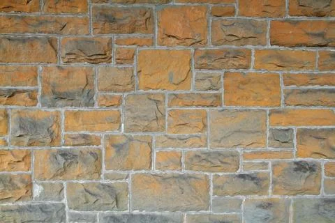 Gold and gray wall Stock Photos