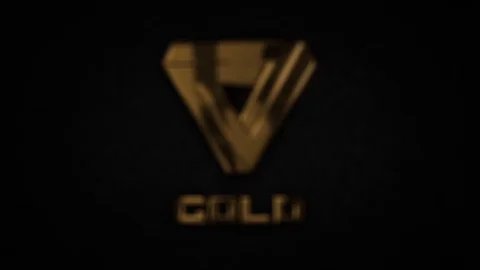 Gold And Metal Logo Reveal Stock After Effects