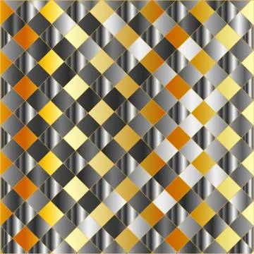 Gold and silver background Stock Illustration