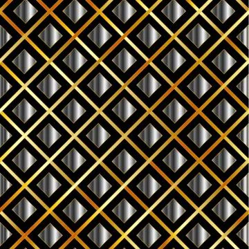 Gold and silver background Stock Illustration