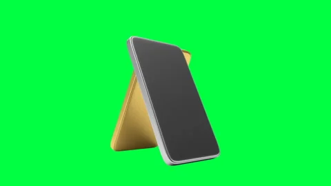Gold and silver bars rotate on a green screen in 3D animation. Stock Footage 159656840