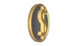 Gold and silver dollar symbol, loop (including alpha matte) HD Footage