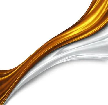 Gold and silver Stock Illustration