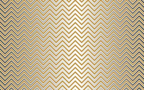 Gold and silver zig zag Stock Illustration