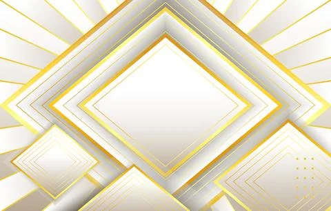 Gold-and-white-background 库存插图