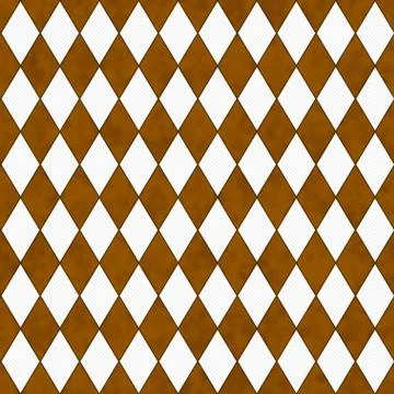 Gold and white diamond shape fabric background Stock Illustration