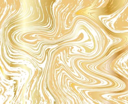 Gold and white marble vector texture. Luxorious background Stock Illustration