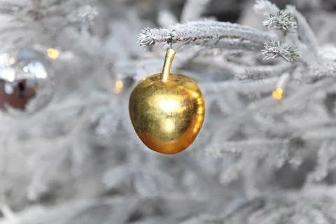 Gold apple Stock Photos