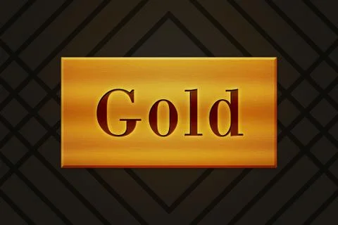 Gold Art Deco Background Texture Stock Illustration