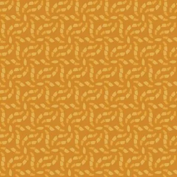 Gold autumn seamless pattern Stock Illustration