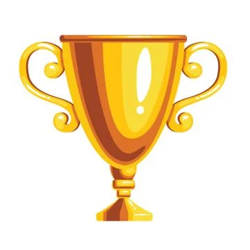 Gold award cup Stock Illustration