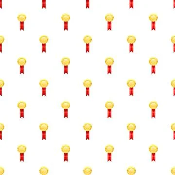 Gold award pattern 스톡 일러스트