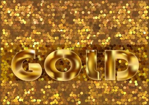 Gold background Illustrazione stock