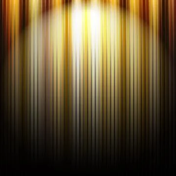 Gold background with lines Stock Illustration