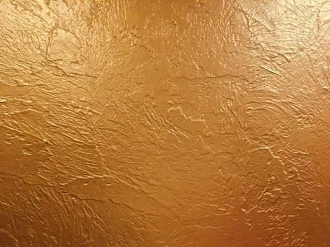 Gold background paper, texture is old vintage distressed solid glitter gold c Stock Photos
