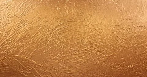 Gold background paper, texture is old vintage distressed solid glitter gold c Stock Photos