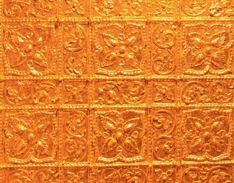Gold background texture Stock Photos