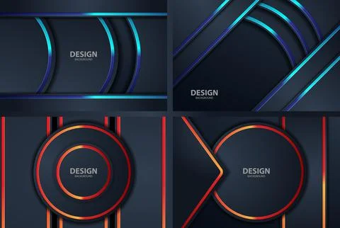 Gold banner Abstract vector background board for text and message design mo.. Stock Illustration