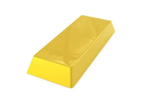 Gold bar. Stock Illustration