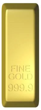Gold Bar Stock Illustration