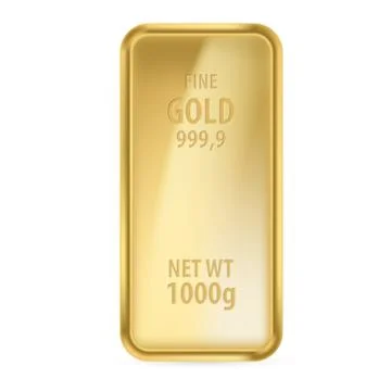 Gold bar Stock Illustration