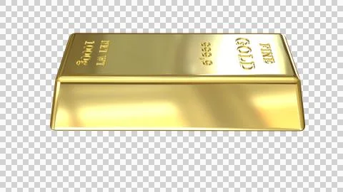 Gold Bar Stock Illustration